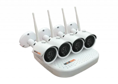 Беспроводной комплект IP видеонаблюдения для улицы NOVIcam WIFI KIT 1204