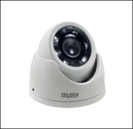 Внутренняя купольная AHD видеокамера с фиксированным объективом SVC-S192 FC 2Mpix 2.8mm UTC