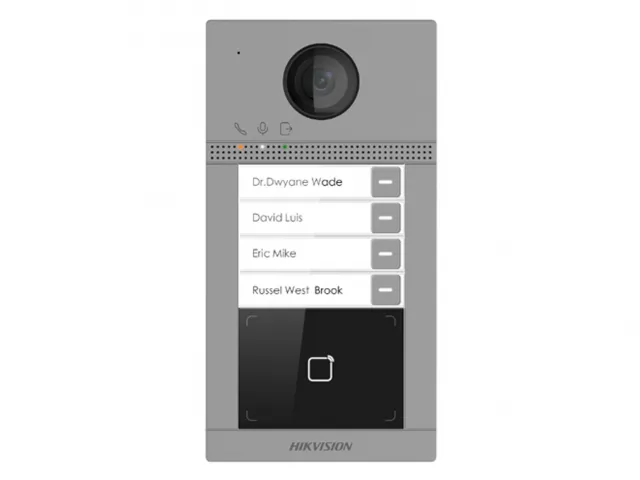 Вызывная панель DS-KV8413-WME1(B)/Flush