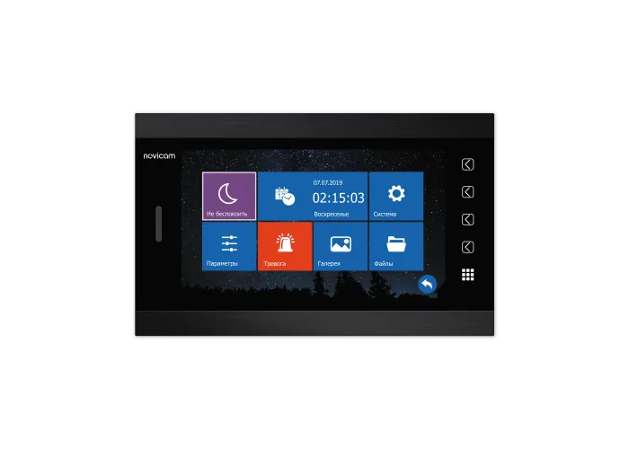 Монитор домофона 10.1" HD с записью Novicam MAGIC 10 DARK HD