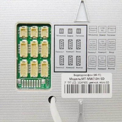 Видеодомофон MT-MW7.0H-SD Wifi