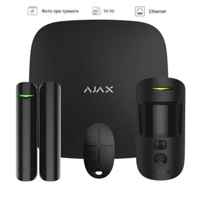 Комплект беспроводной сигнализации Ajax StarterKit Cam