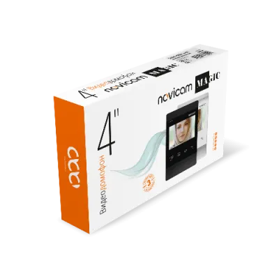 Монитор HD домофона 4.3" с записью Novicam MAGIC 4 DARK HD