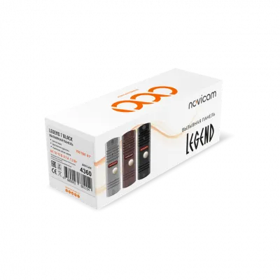 Вызывная панель 700 ТВЛ Novicam LEGEND BLACK ver. 4489
