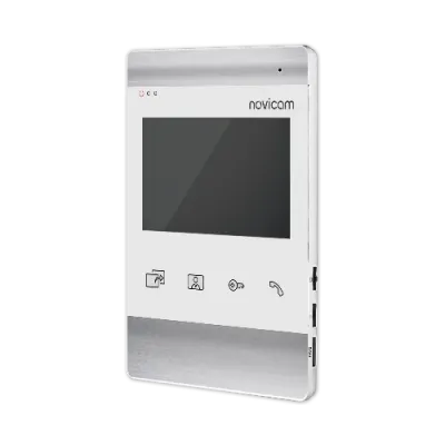 Монитор HD домофона 4.3" с записью Novicam MAGIC 4 WHITE HD