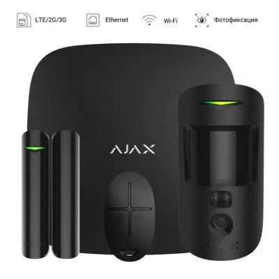 Комплект беспроводной сигнализации Ajax StarterKit Cam Plus