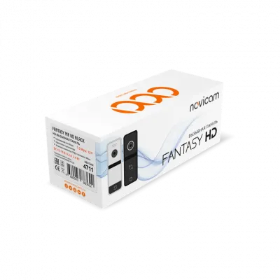Вызывная панель 1.3 Мп со СКУД Novicam FANTASY MR HD BLACK - HD