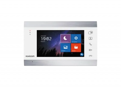 Монитор домофона 7" HD с записью Novicam MAGIC 7 WHITE HD