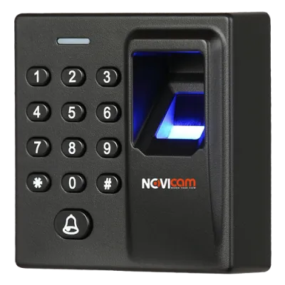 Контроллер и считыватель биометрический СКУД с клавиатурой Novicam SFE15K