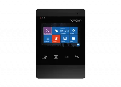 Монитор HD домофона 4.3" с записью Novicam MAGIC 4 DARK HD